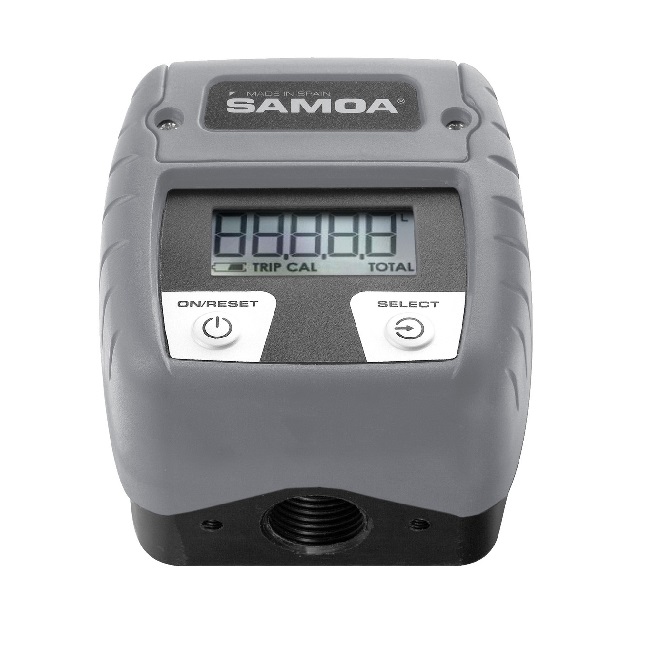 366010 SAMOA Oval Gear Meter for AdBlue/DEF/Windscreen Wash & Antifreeze Solutions (Low Pressure) - 1/2'' BSP (F)
